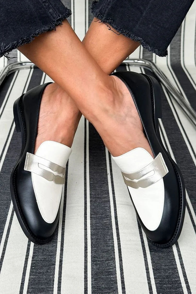 Monochrome Classic Loafers