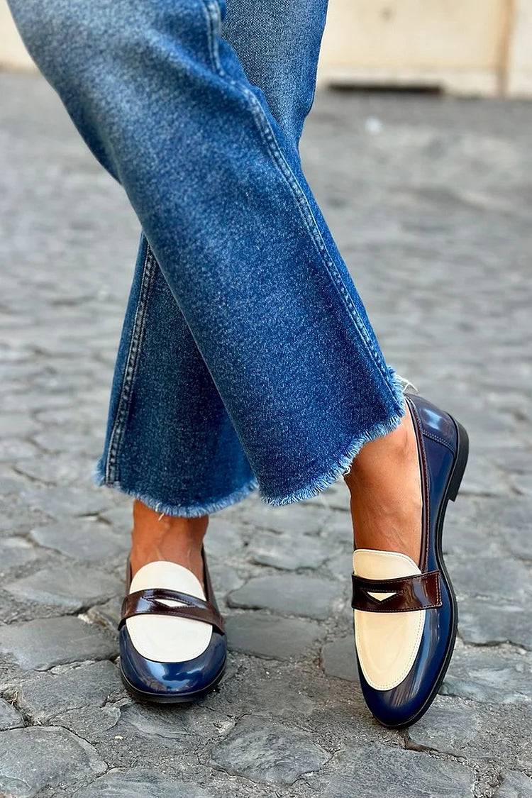 Elegant Two-Toned Loafer