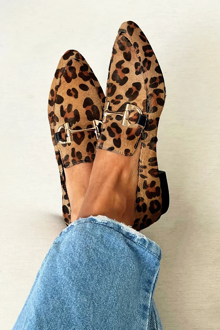 Loafer with Metallic Detail
