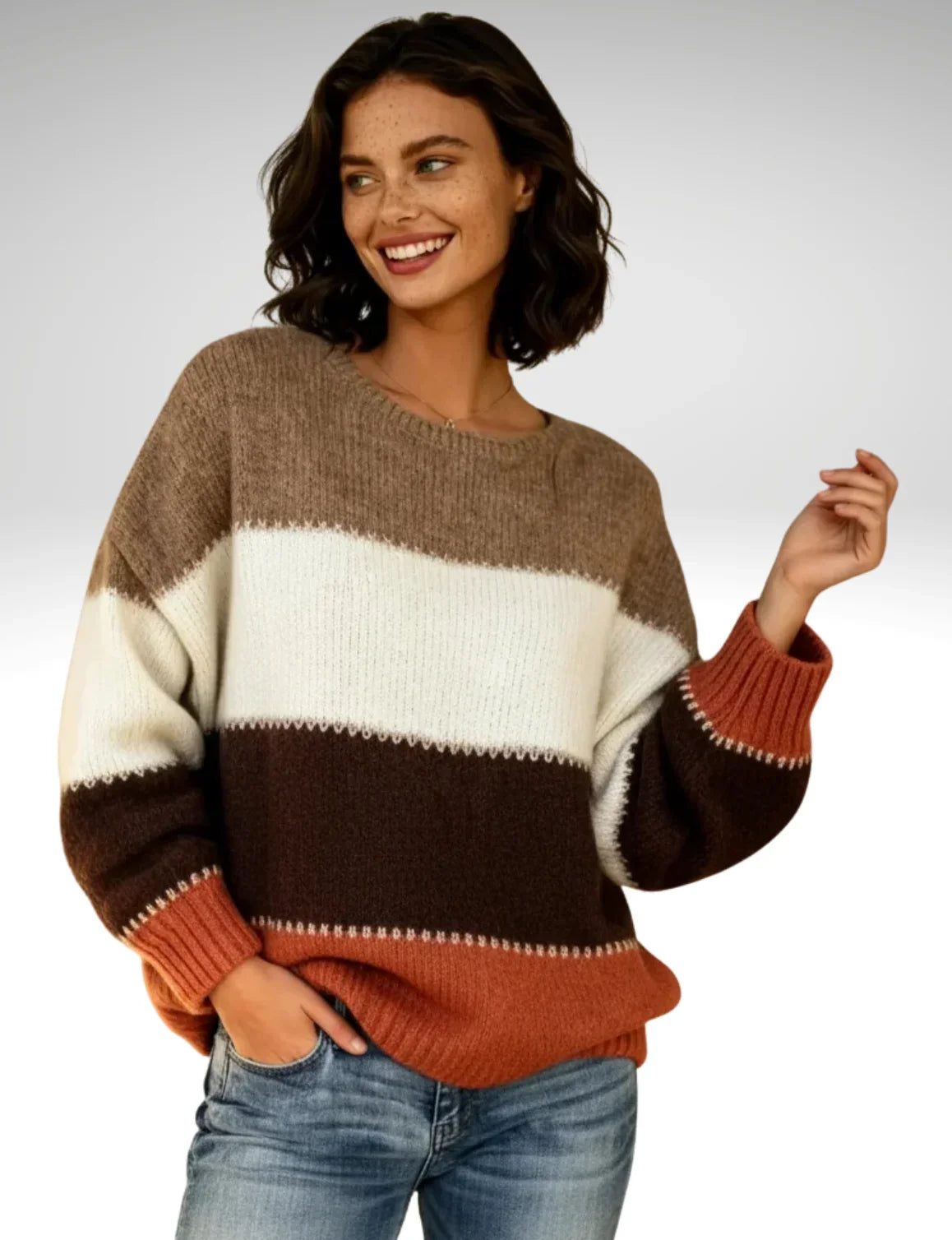 Hearthside Colourblock Jumper