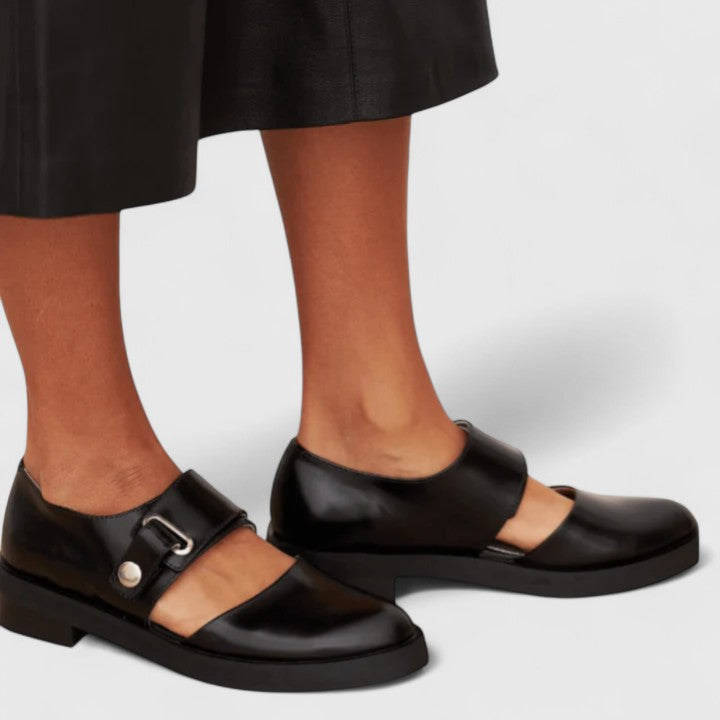 STACEY | Orthopedic Mary Jane Shoes Leather