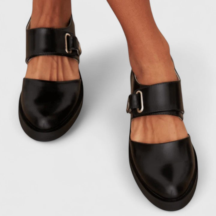 STACEY | Orthopedic Mary Jane Shoes Leather