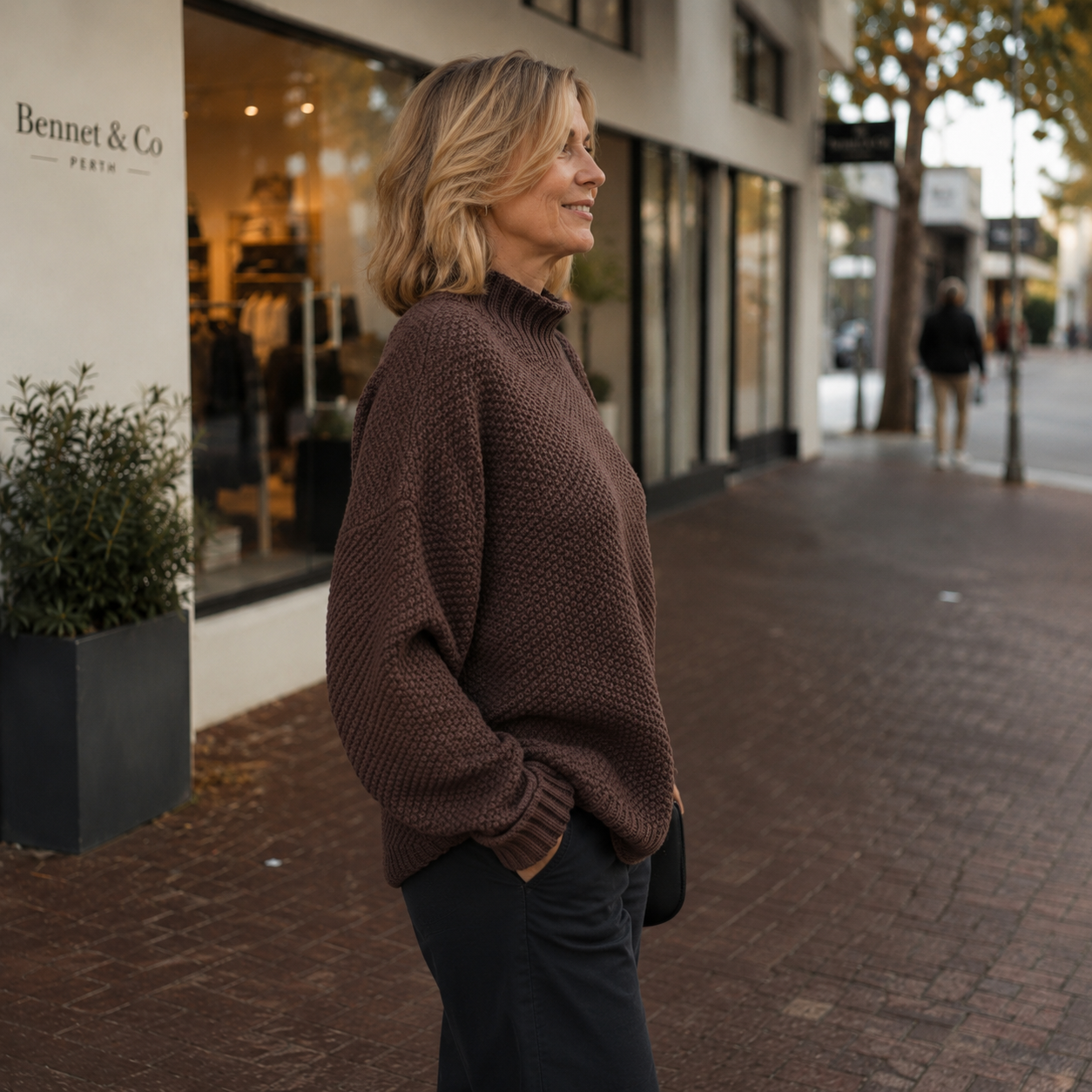 Patricia | Merino Wool Knitted Turtleneck Jumper