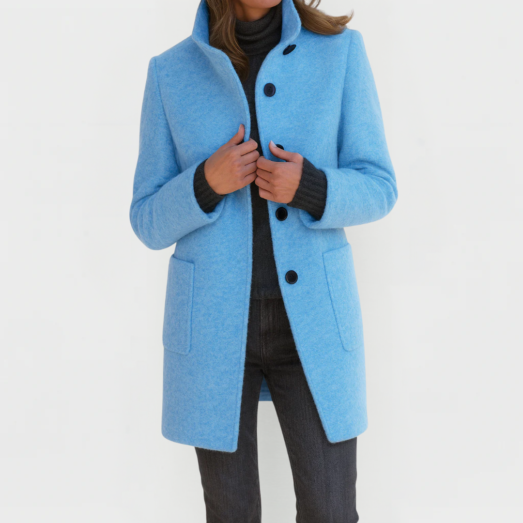 Eleonora | Wool Midi Cut Coat