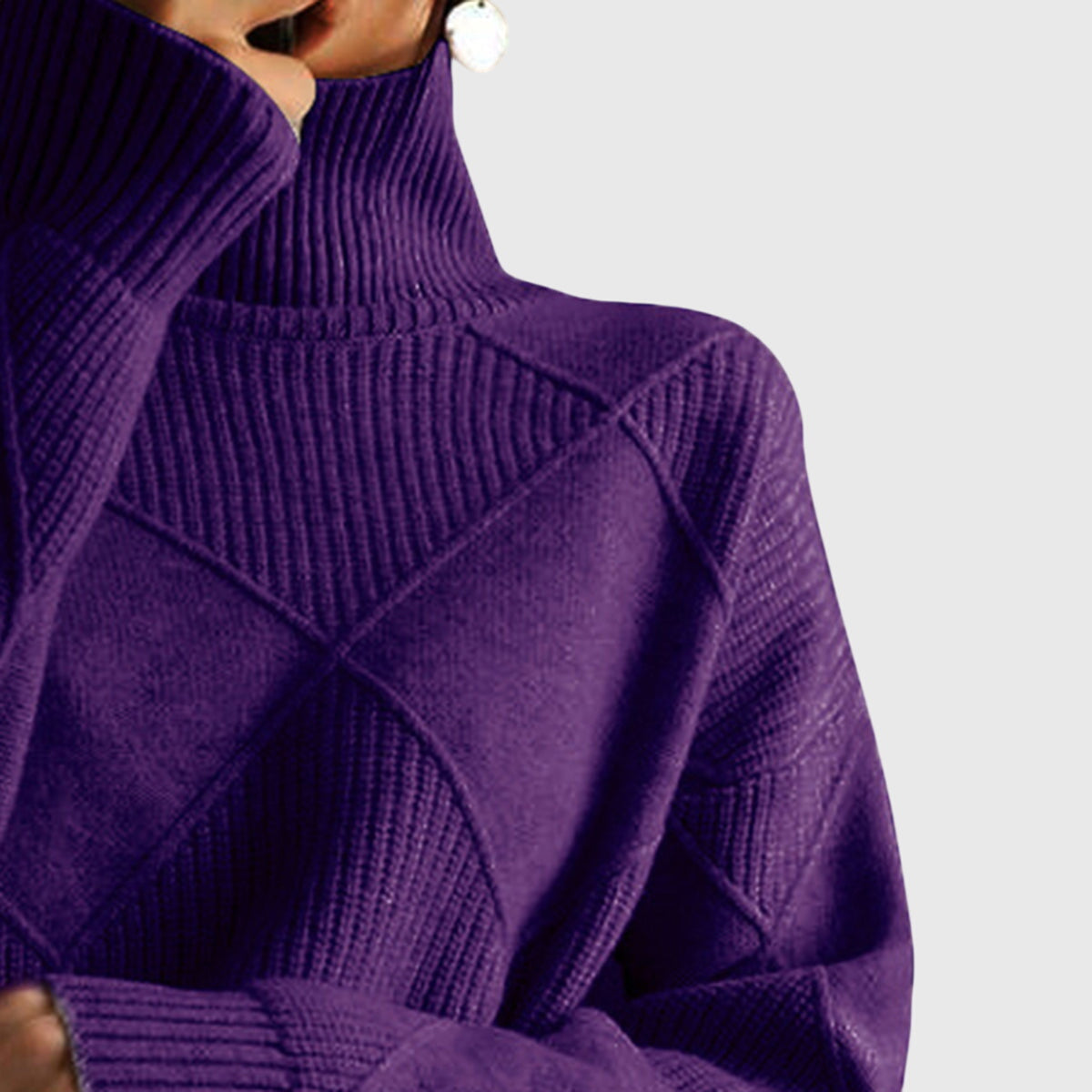 Angela™ | Turtleneck Sweater