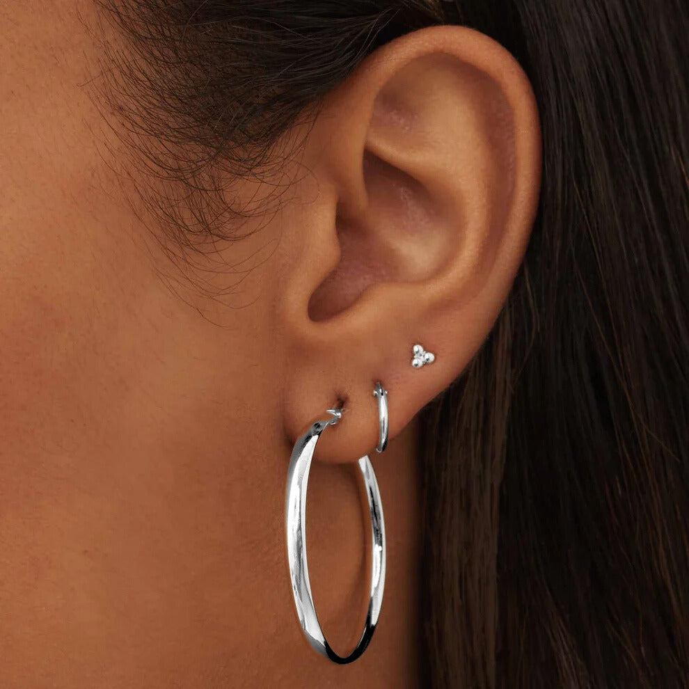 Noa Serane Earrings | White Gold