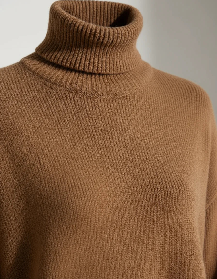 Oversized Roll-Neck Jumper