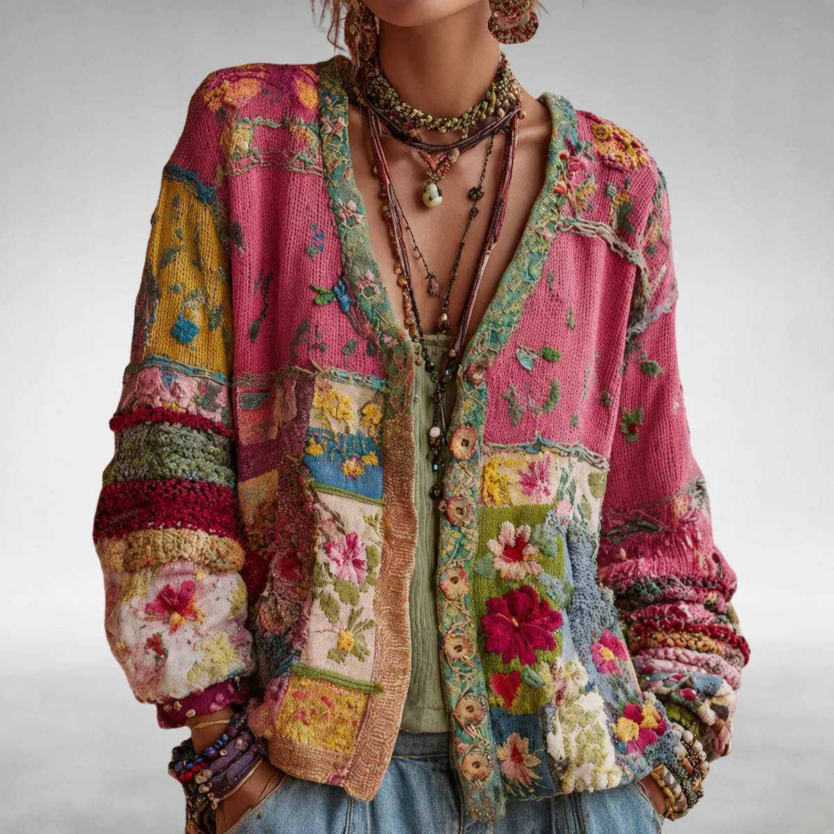 Milla Boho Knit Jacket