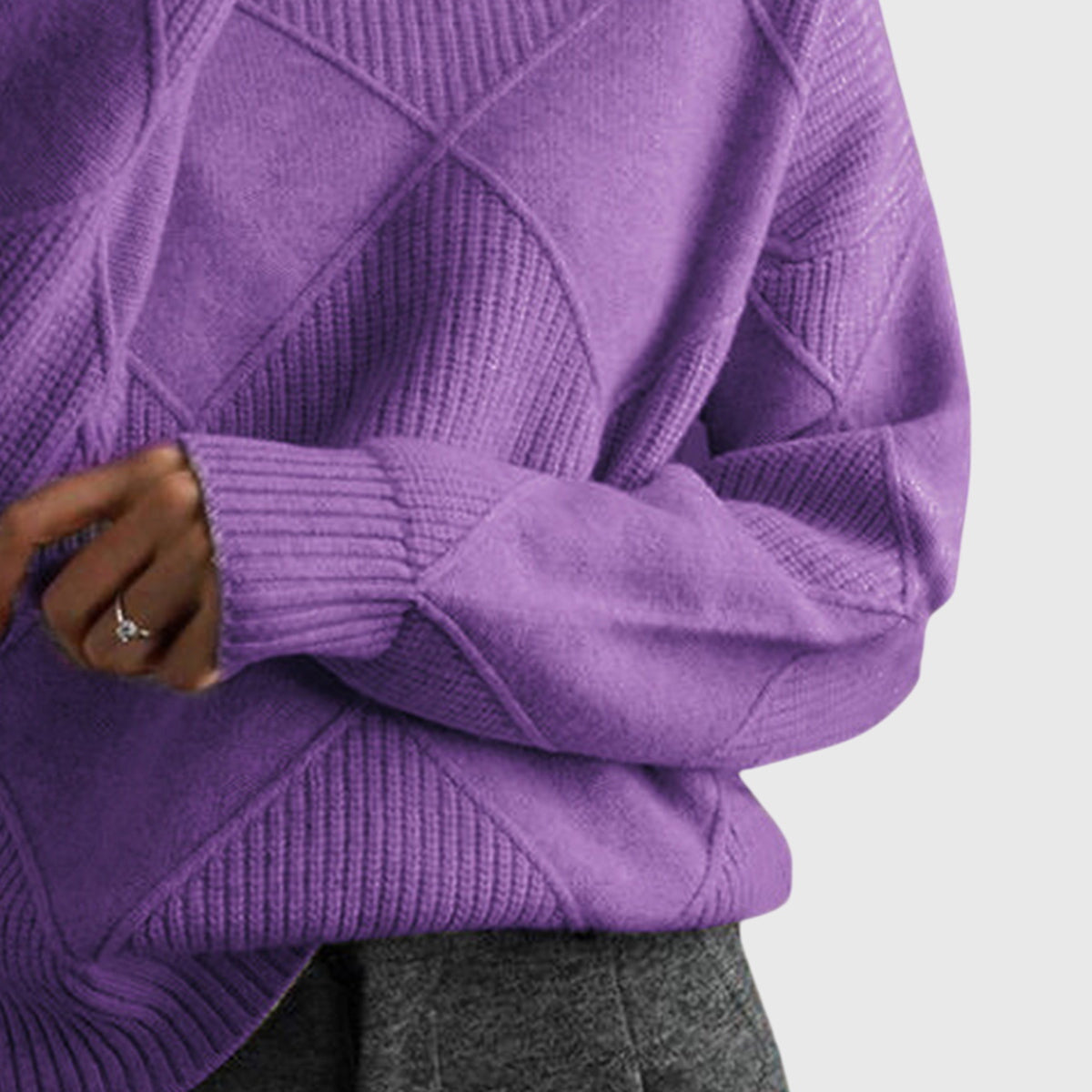 Angela™ | Turtleneck Sweater