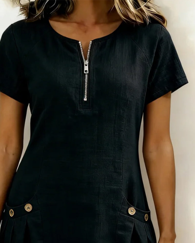 Elisa | Denim dress