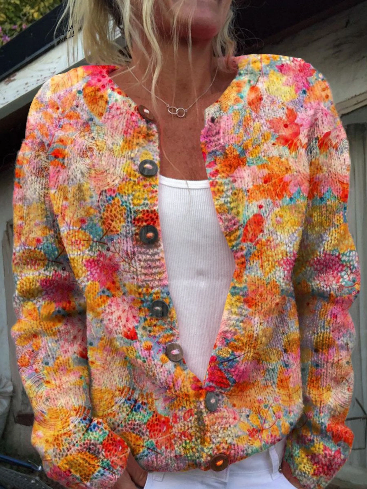 Helena | Vintage Knit Cardigan