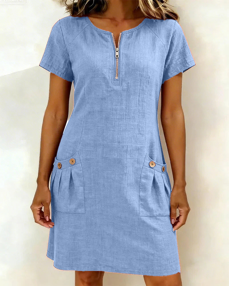 Elisa | Denim dress