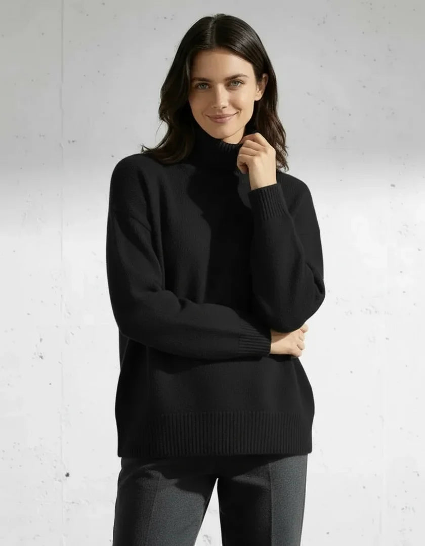 Oversized Roll-Neck Jumper