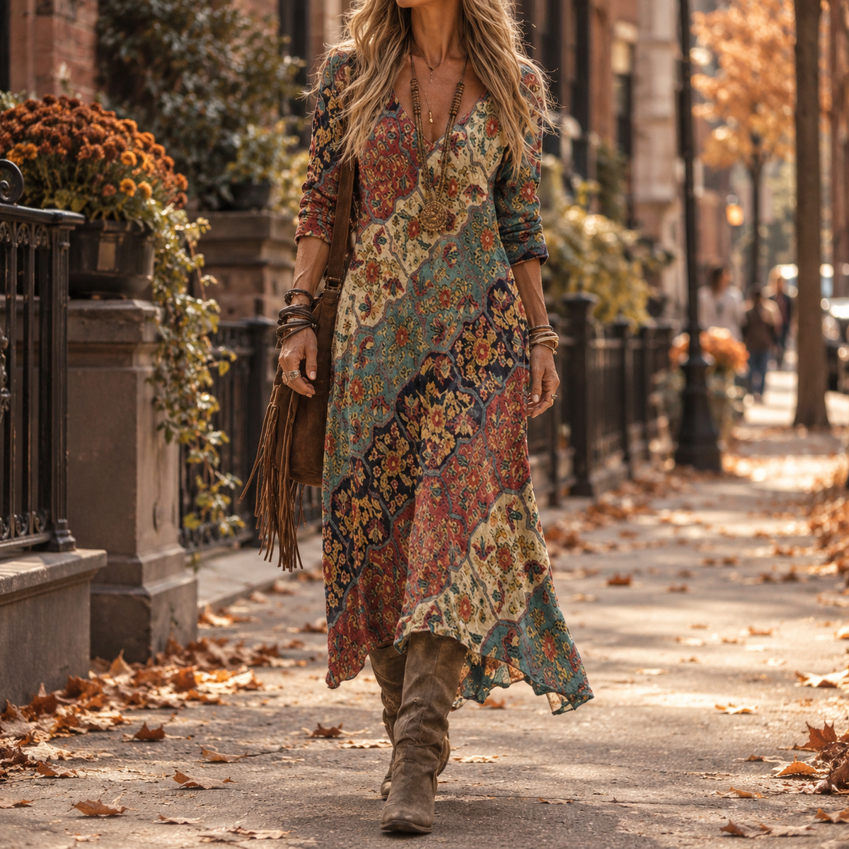 Lydia - Feminine Flowy Relaxed Fit Dress