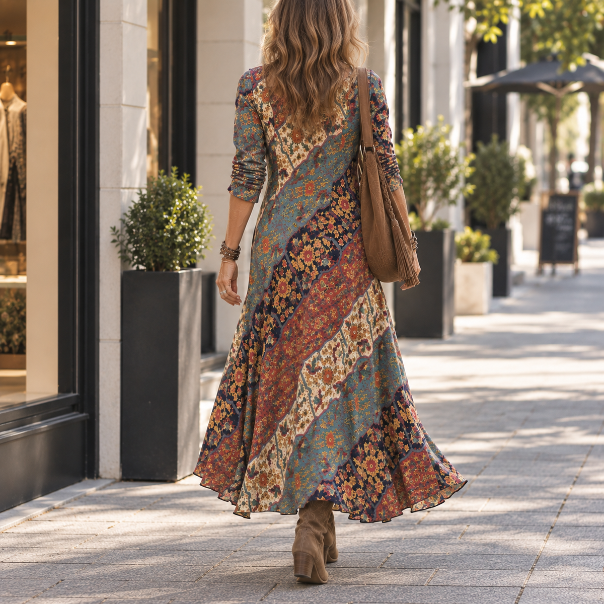 Lydia - Feminine Flowy Relaxed Fit Dress