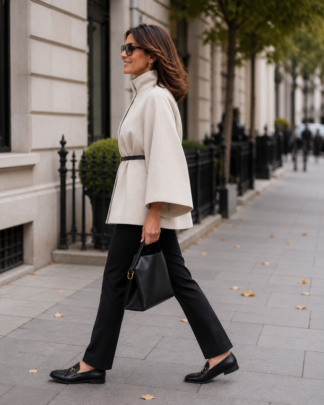 Selviora | Chic Butterfly Jacket with belt