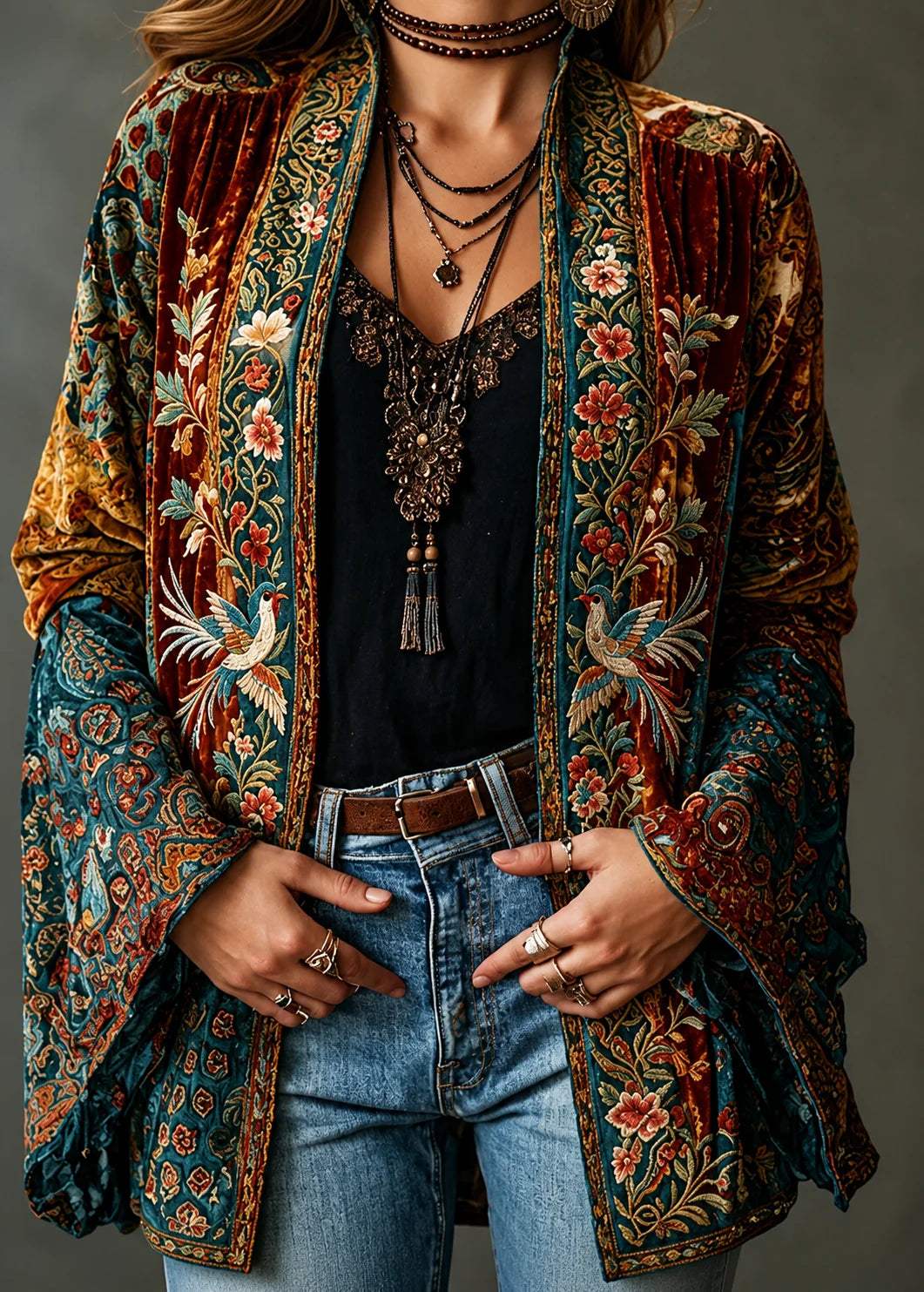Marigold Kimono Jacket