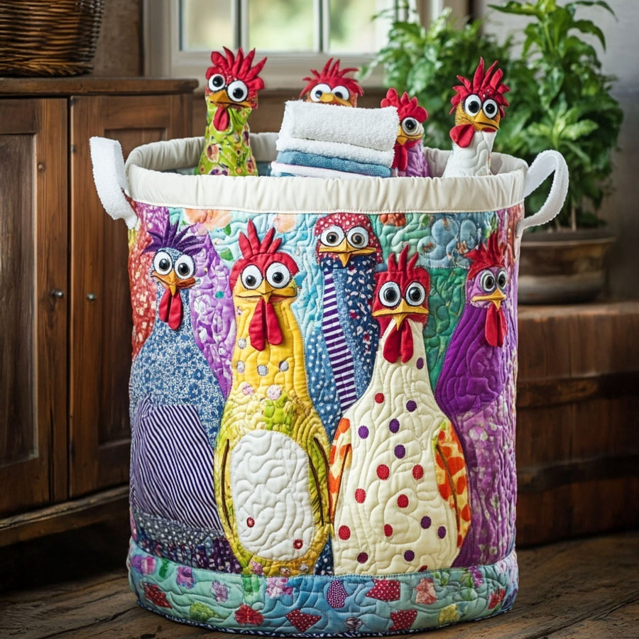 NAOMI | CHICKEN CHIC LAUNDRY BASKET