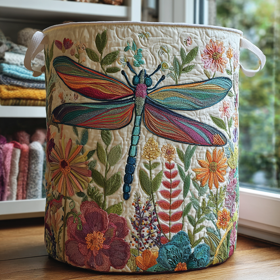 IRIS | Dragonfly Garden Laundry Hamper