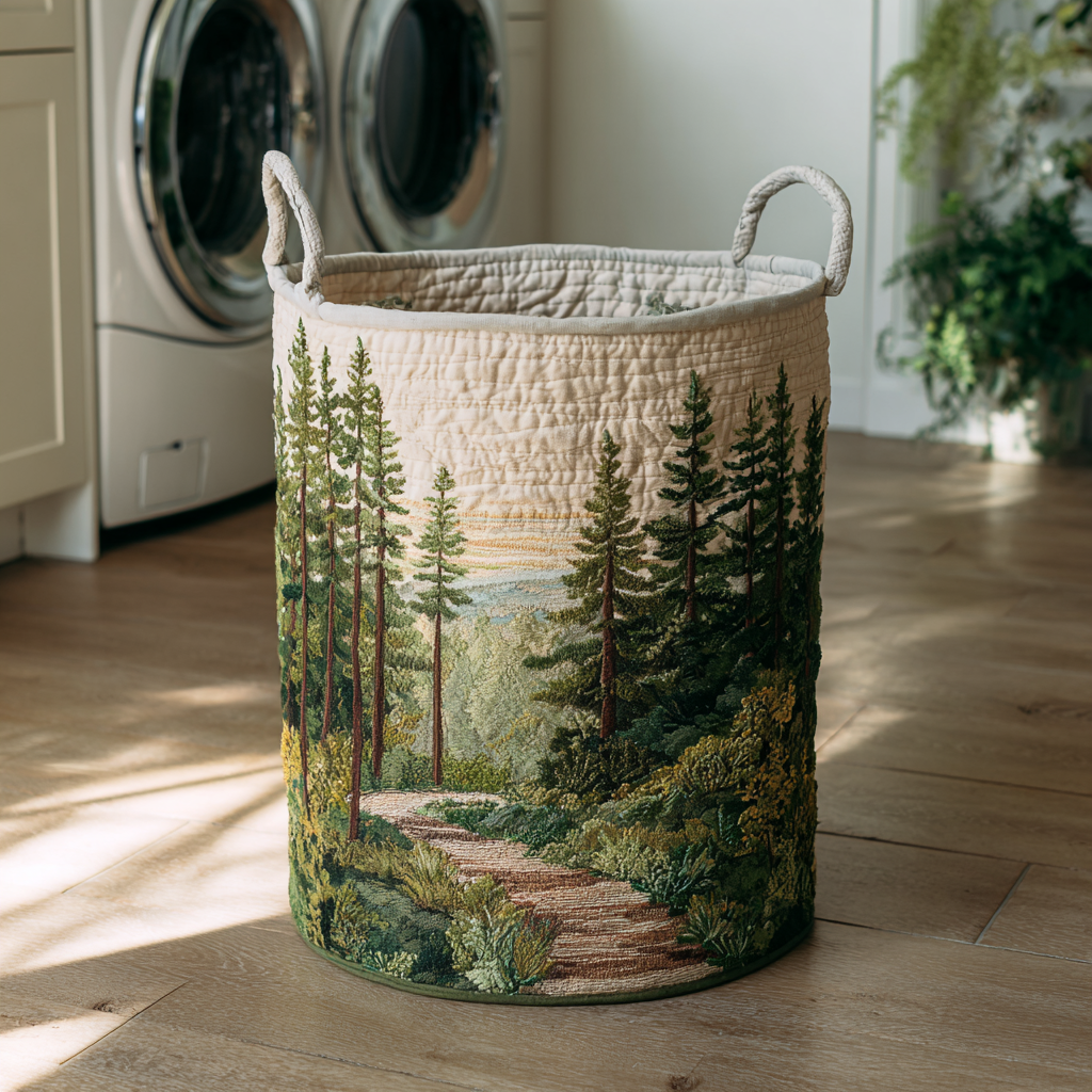 NAOMI | Woodland Laundry Basket