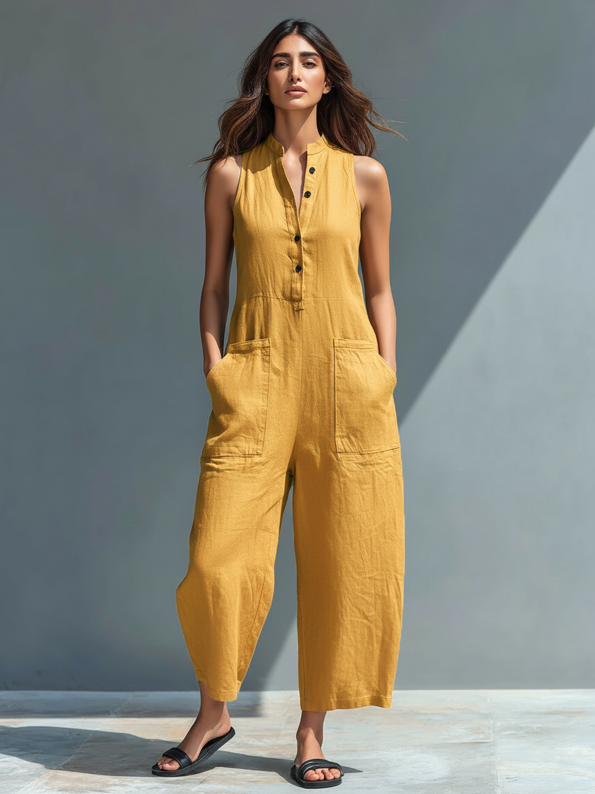 Lallie™ Elegant Sleeveless Jumpsuit
