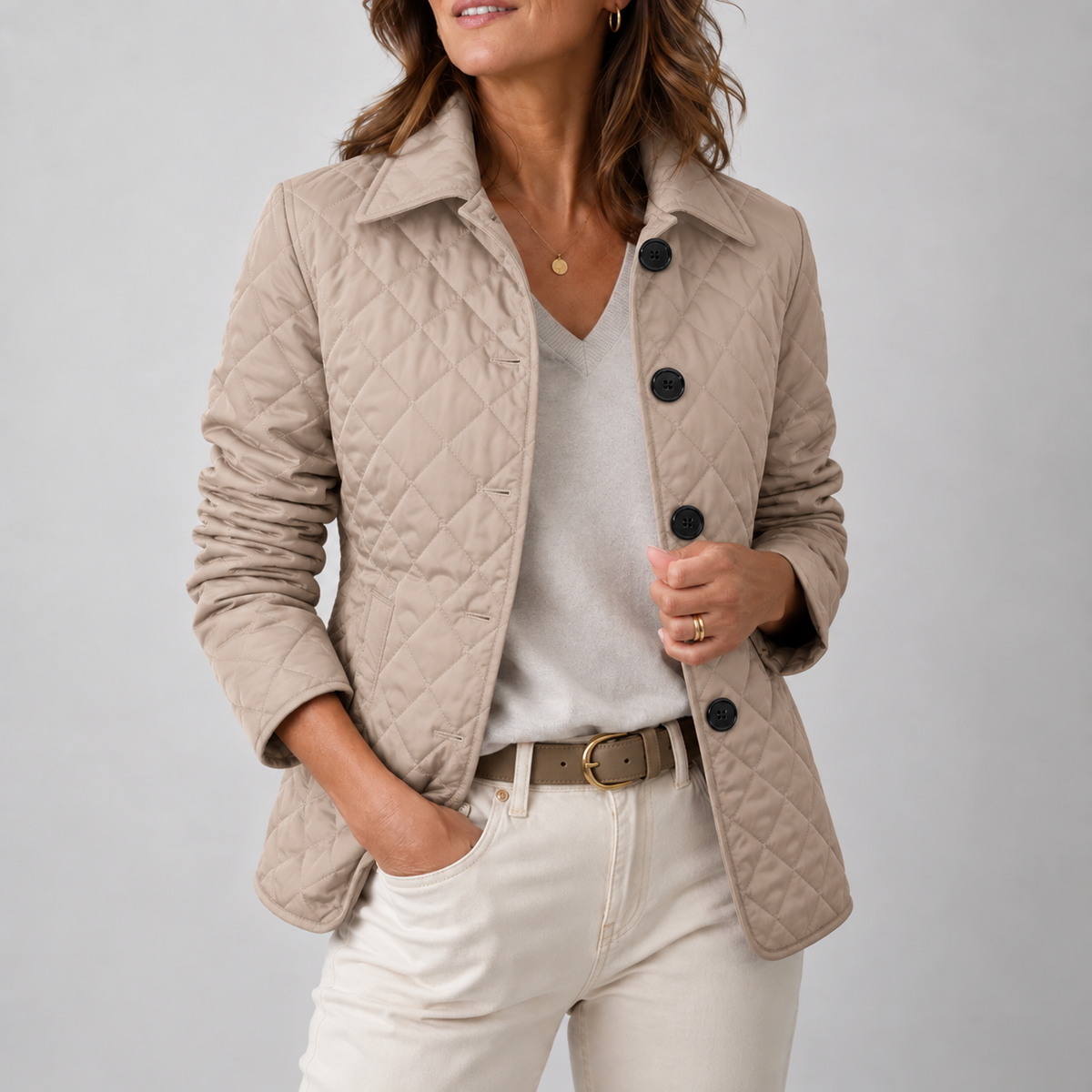 Kelley | Lightweight Quilted Jacket