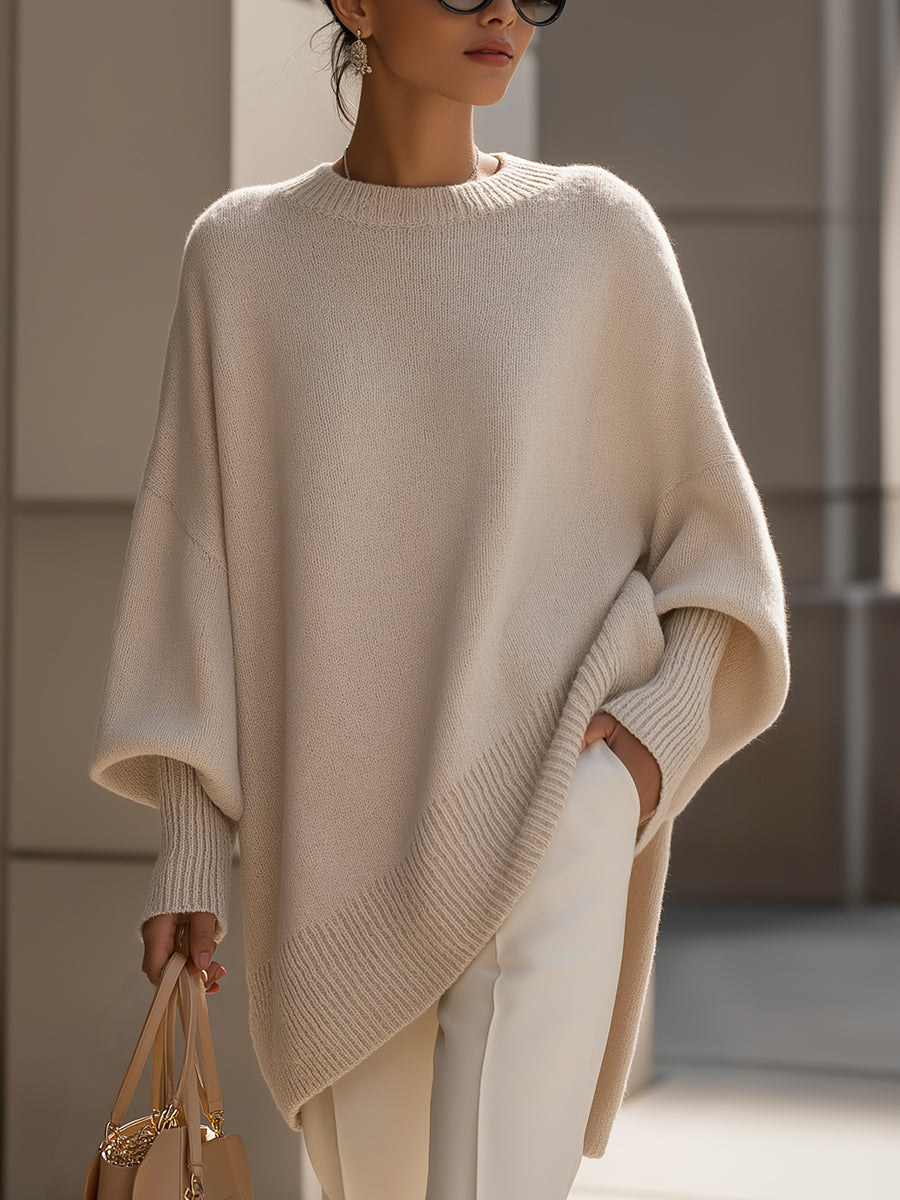 Emma | Oversized Wool-Blend Sweater with Modern Comfort