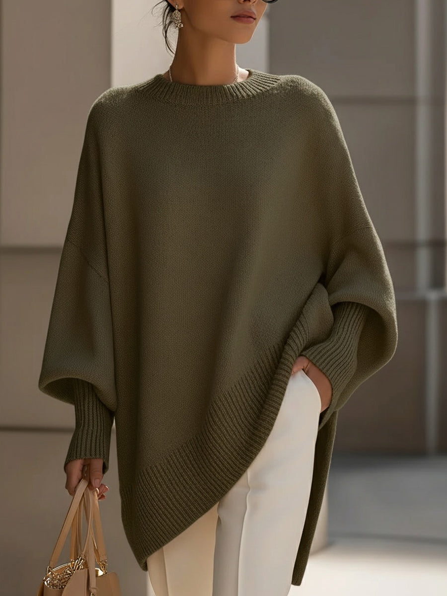 Emma | Oversized Wool-Blend Sweater with Modern Comfort