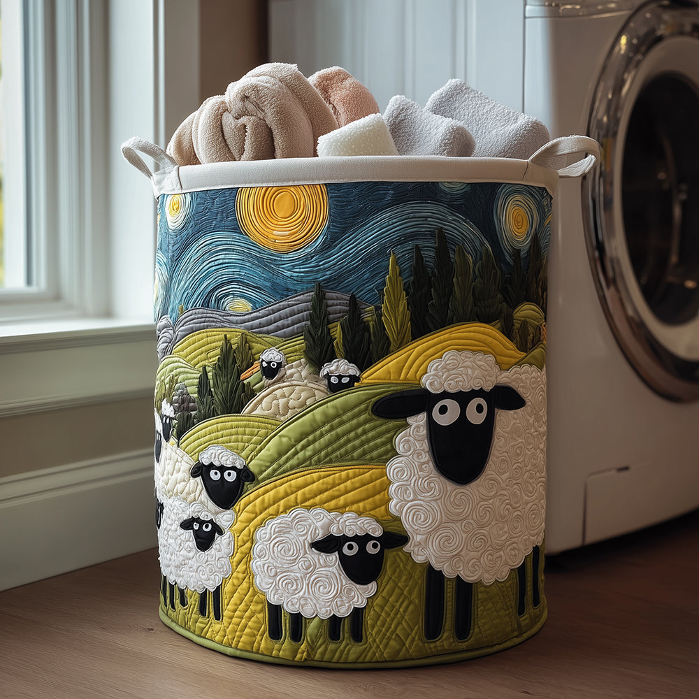 MATILDA | Meadow Lamb Laundry Basket