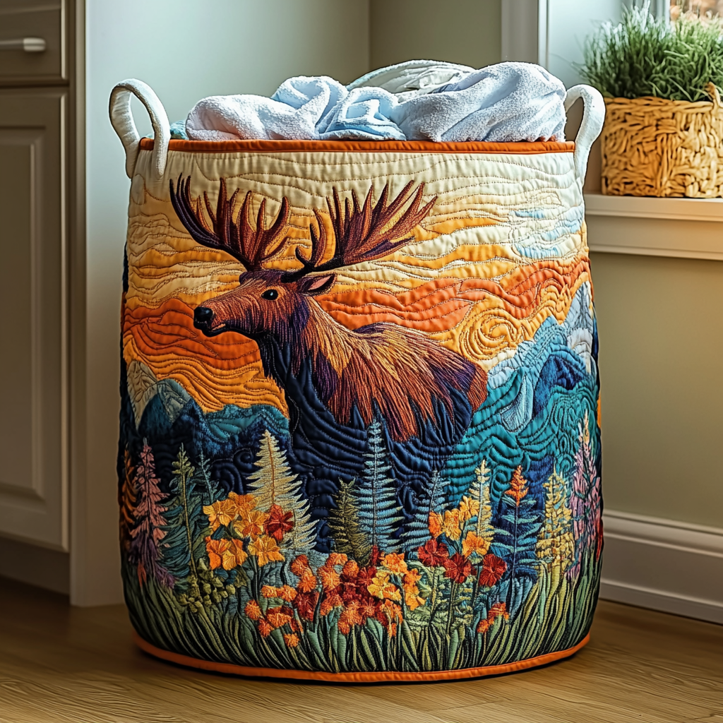 NAOMI | Woodland Laundry Basket