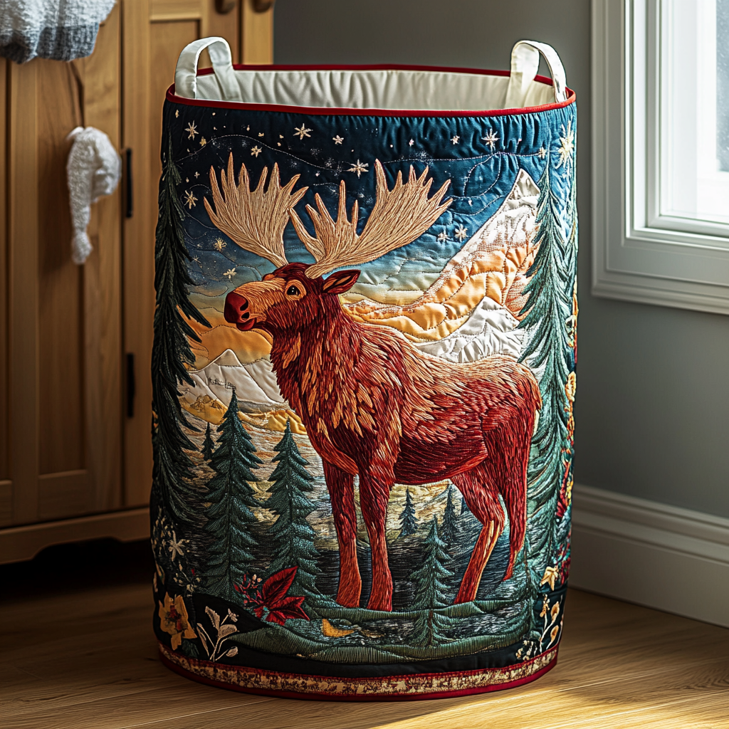 NAOMI | Woodland Laundry Basket