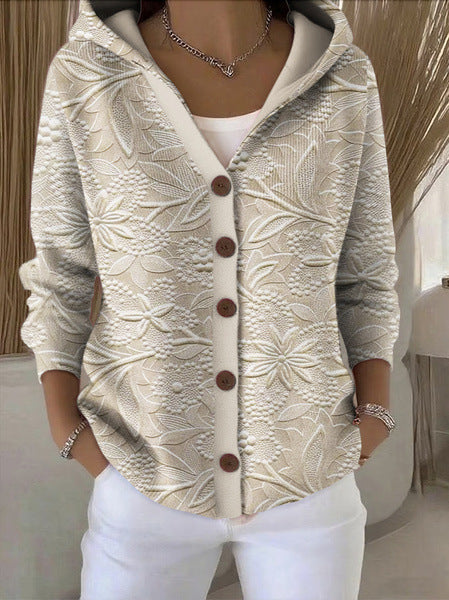Women's Patchwork Hooded Vest