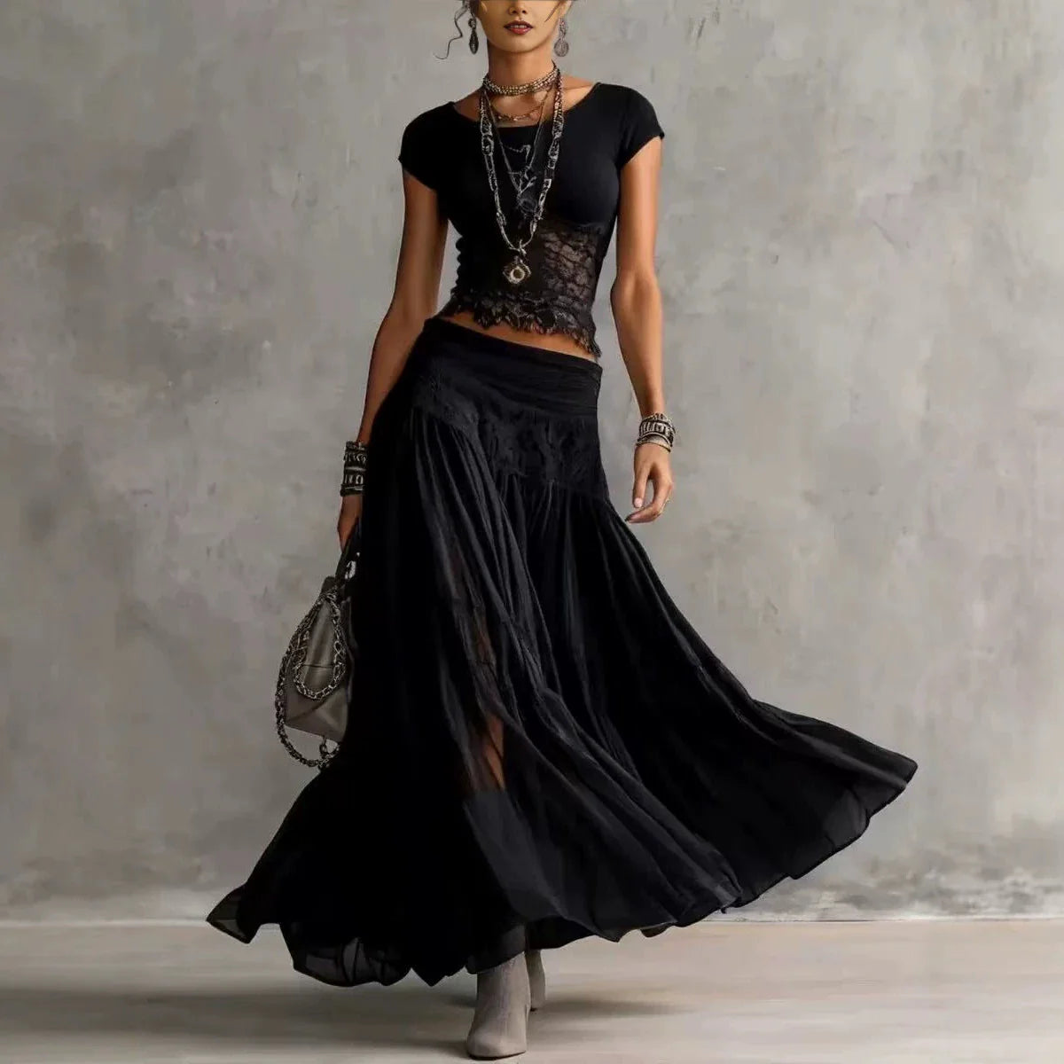 Ellys™ Maxi Skirt Set