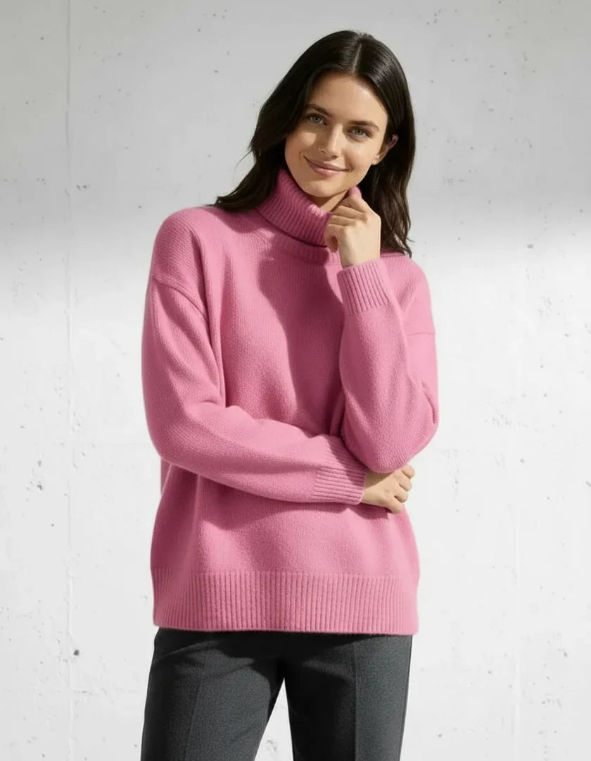 Oversized Roll-Neck Jumper