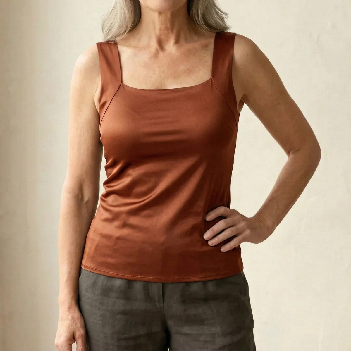 Alexia | Built In Comfort Bra Tanktop