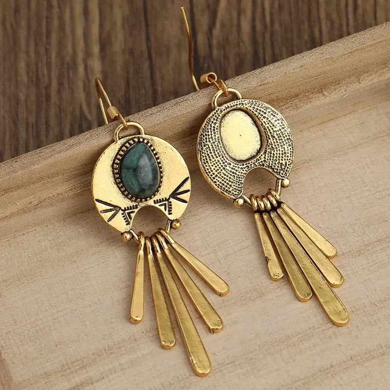 Retro Bohemian Long Earrings