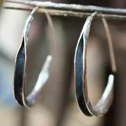 Bold Circle Hoop Earrings