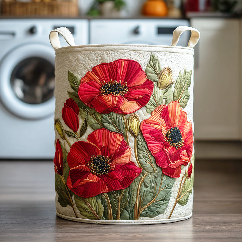 RUBY | SCARLET POPPY DREAM WASHING BASKET