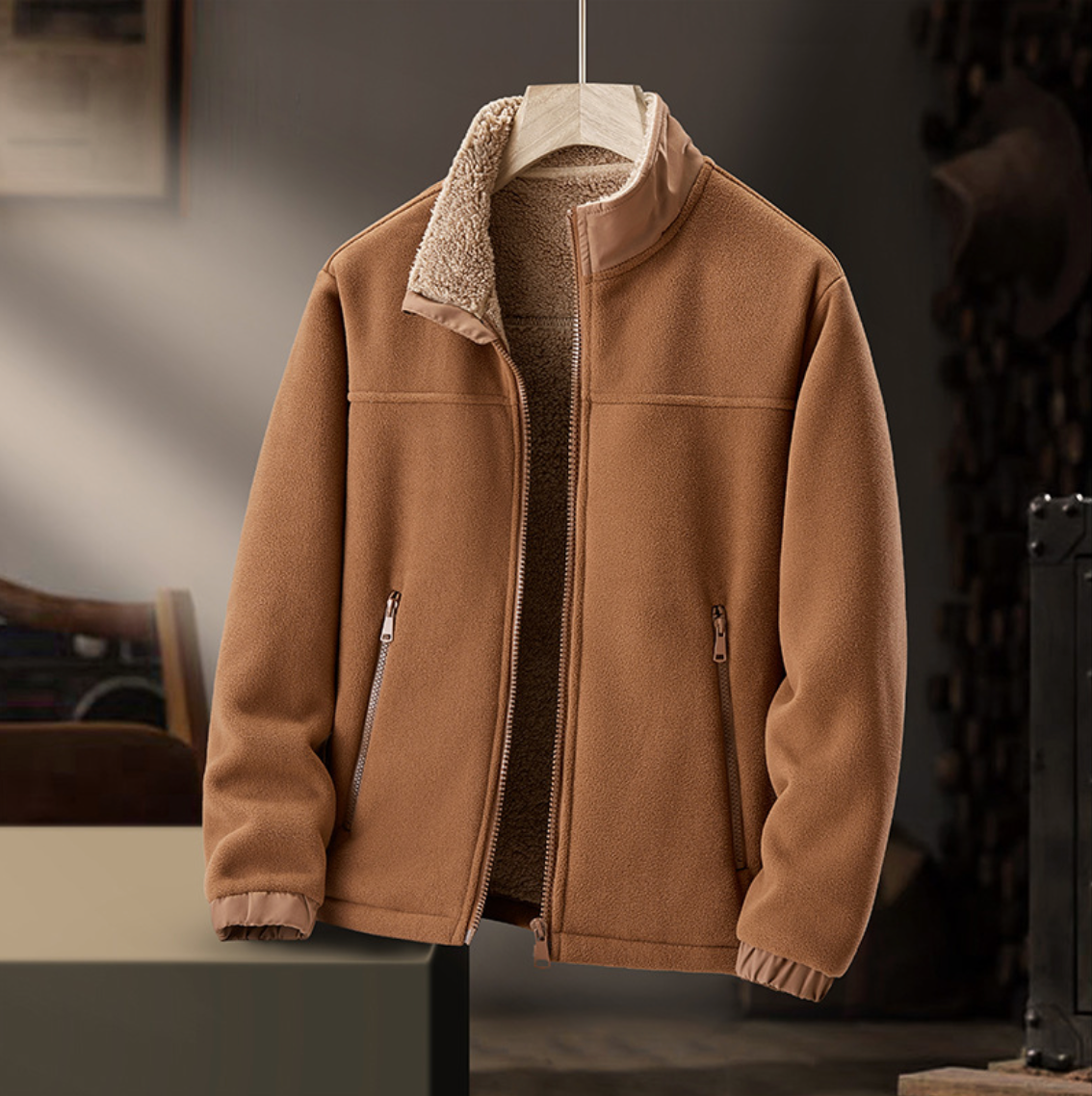 ZERANO LAMBSKIN JACKET