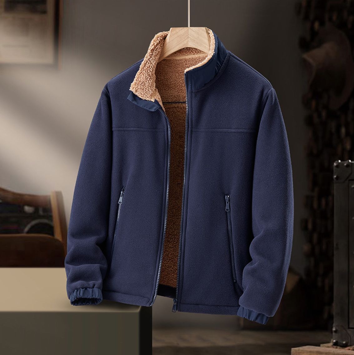 ZERANO LAMBSKIN JACKET