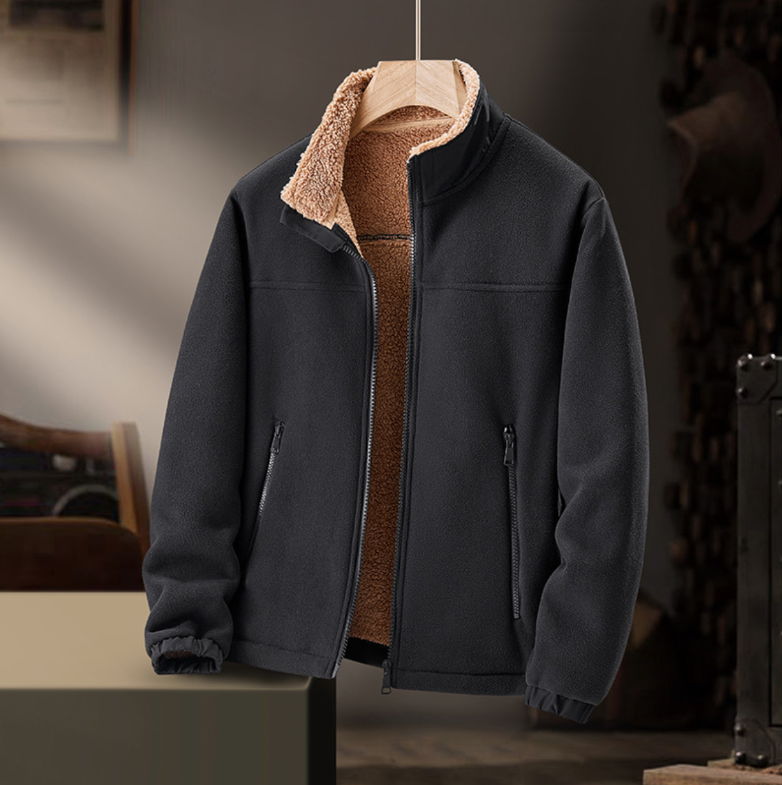 ZERANO LAMBSKIN JACKET
