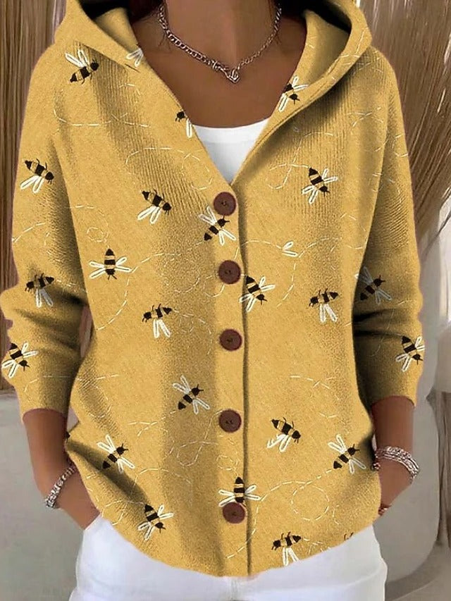 Women's Patchwork Hooded Vest