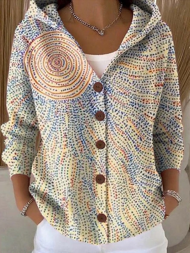 Women's Patchwork Hooded Vest