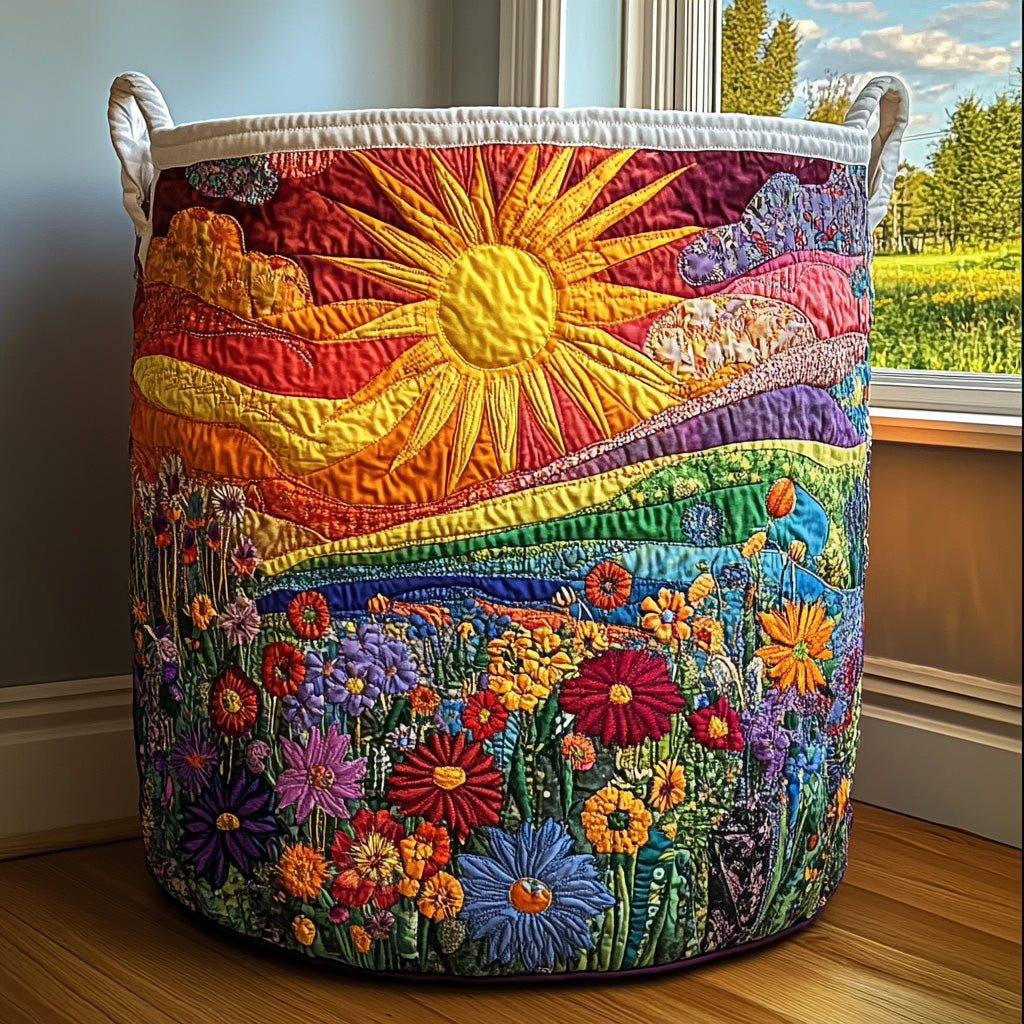 AMELIA | SUN-KISSED LAUNDRY BASKET