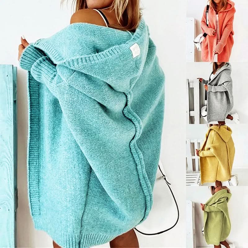 VALENTINA ROSSI LOOSE KNIT CARDIGAN