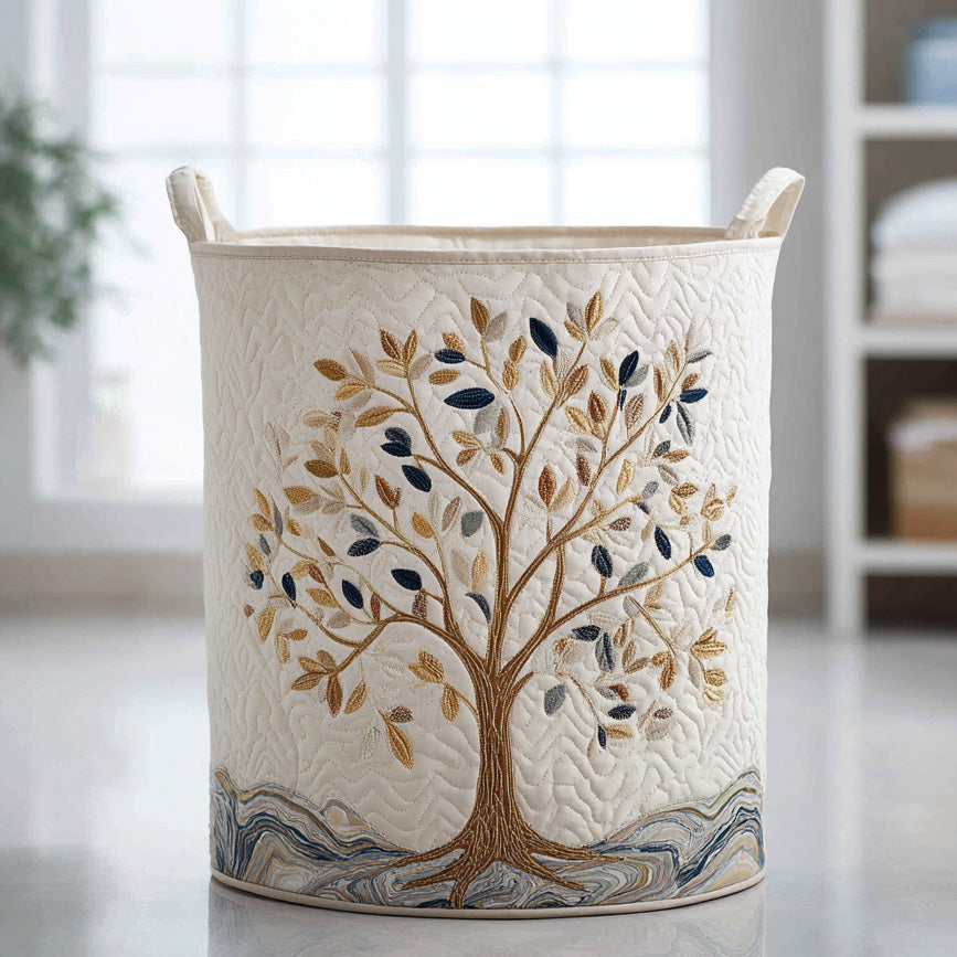 AURORA | ESSENTIAL BLOOM LAUNDRY BASKET