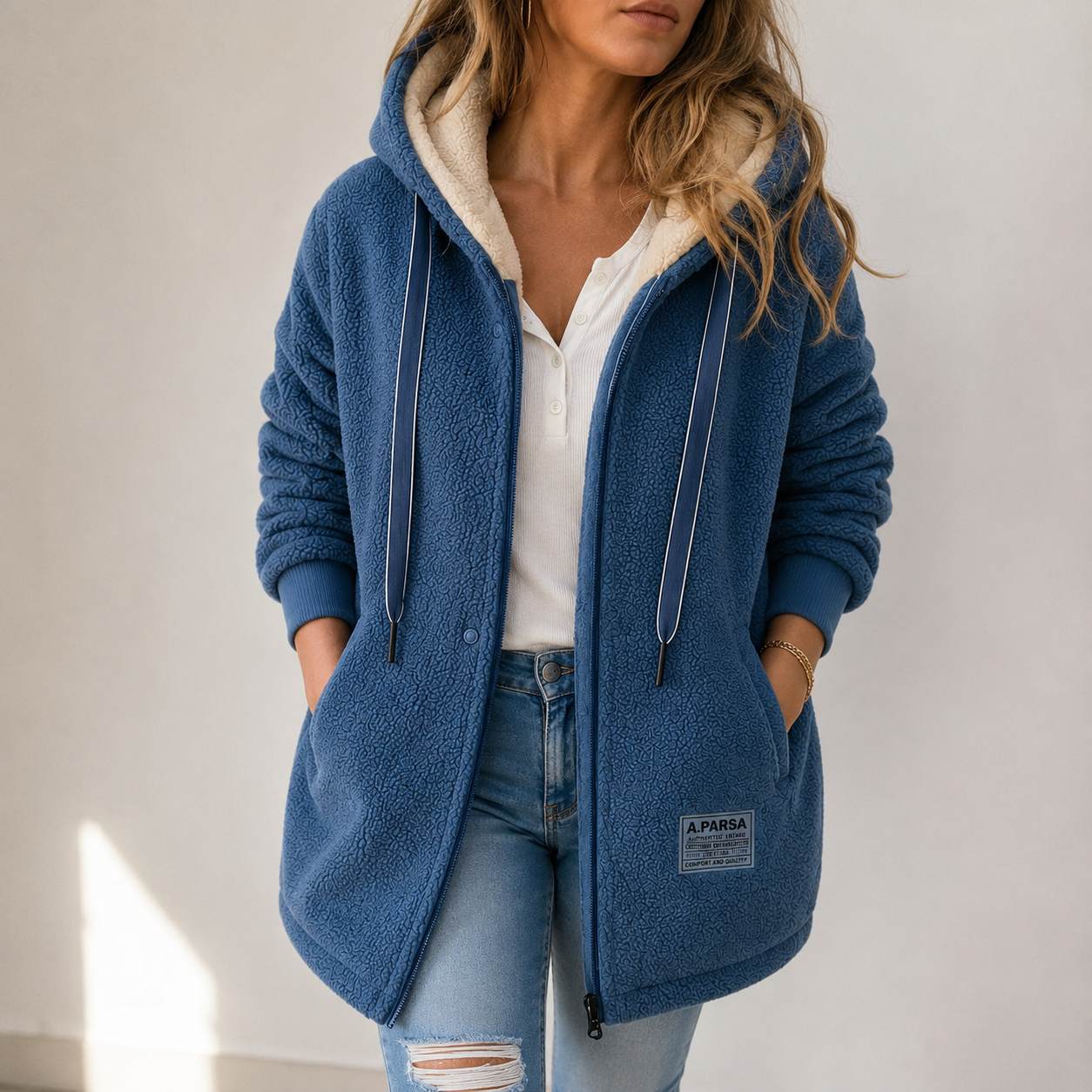Wendy | Cozy Fleece Jacket with Hood