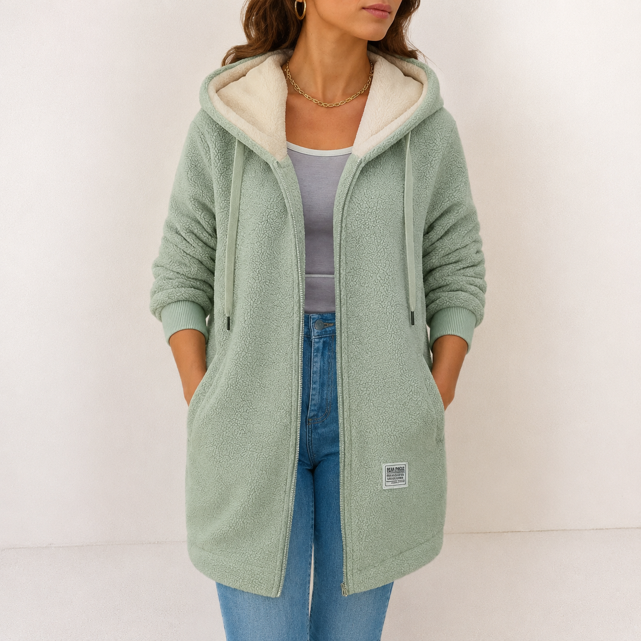 Wendy | Cozy Fleece Jacket with Hood