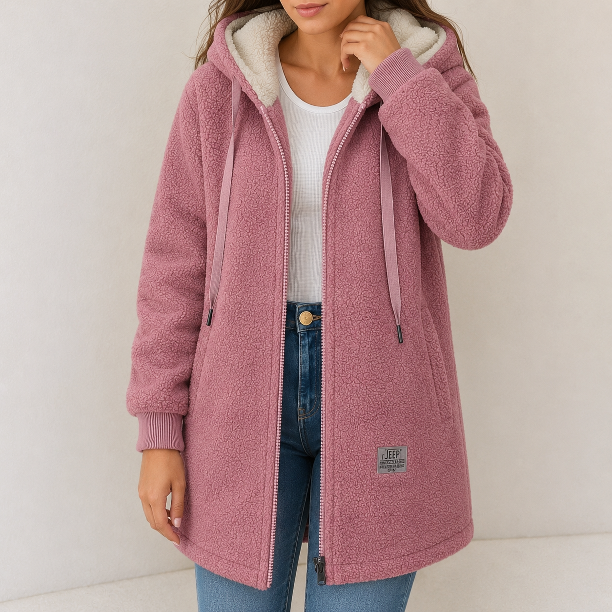Wendy | Cozy Fleece Jacket with Hood