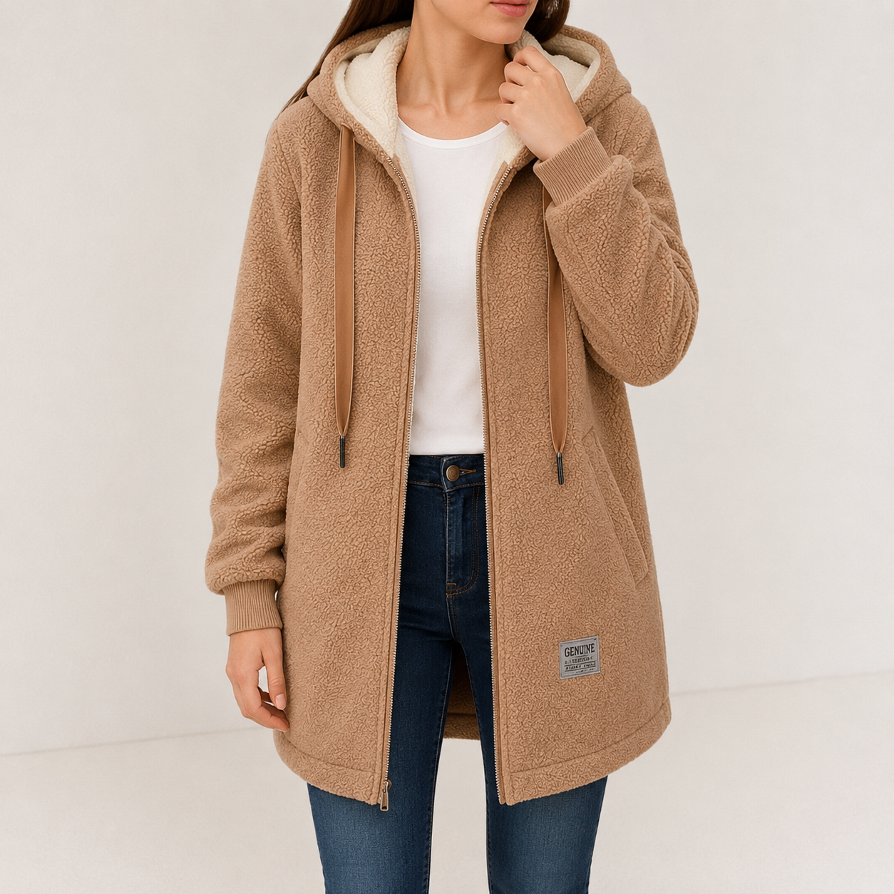 Wendy | Cozy Fleece Jacket with Hood